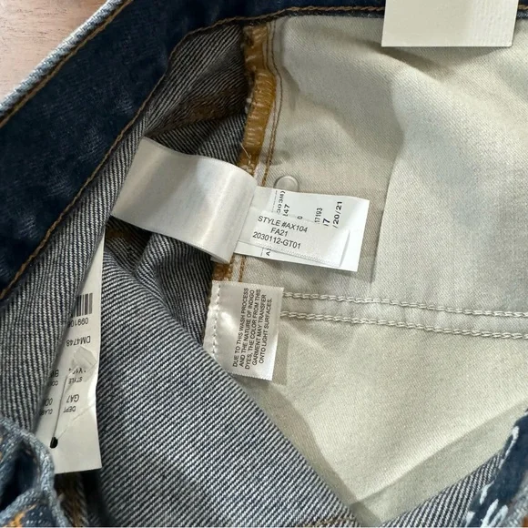 New! J. Crew Slouchy Boyfriend Jeans in Barn Wash Size 27 - Picture 7 of 10